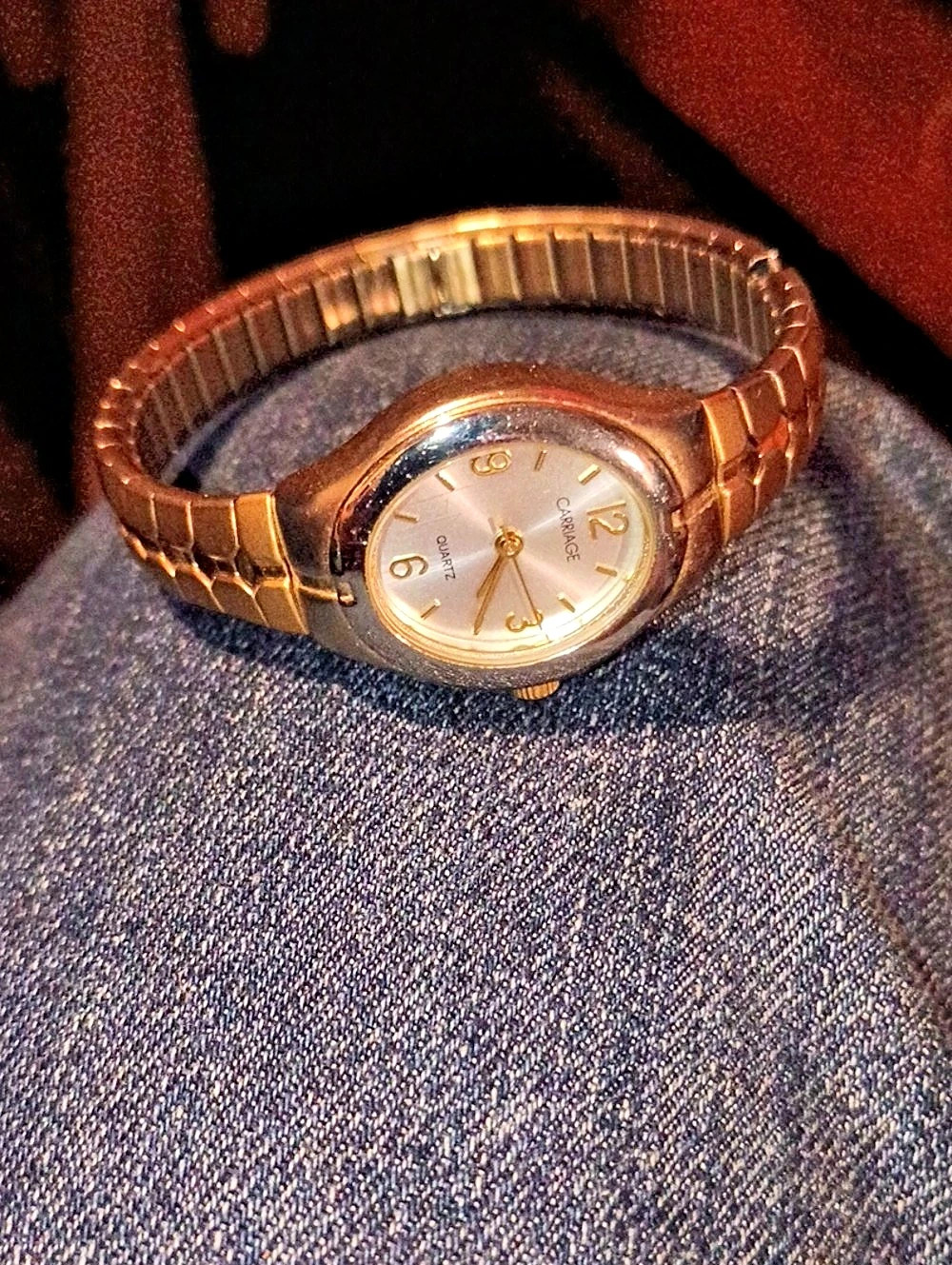 Carriage Women's Gold-Tone Quartz Watch